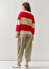 Austin Striped Polo Sweater