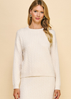 Autumn Cable Knit Sweater