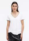 CHRLDR Whipstitch Ava V-Neck T-Shirt