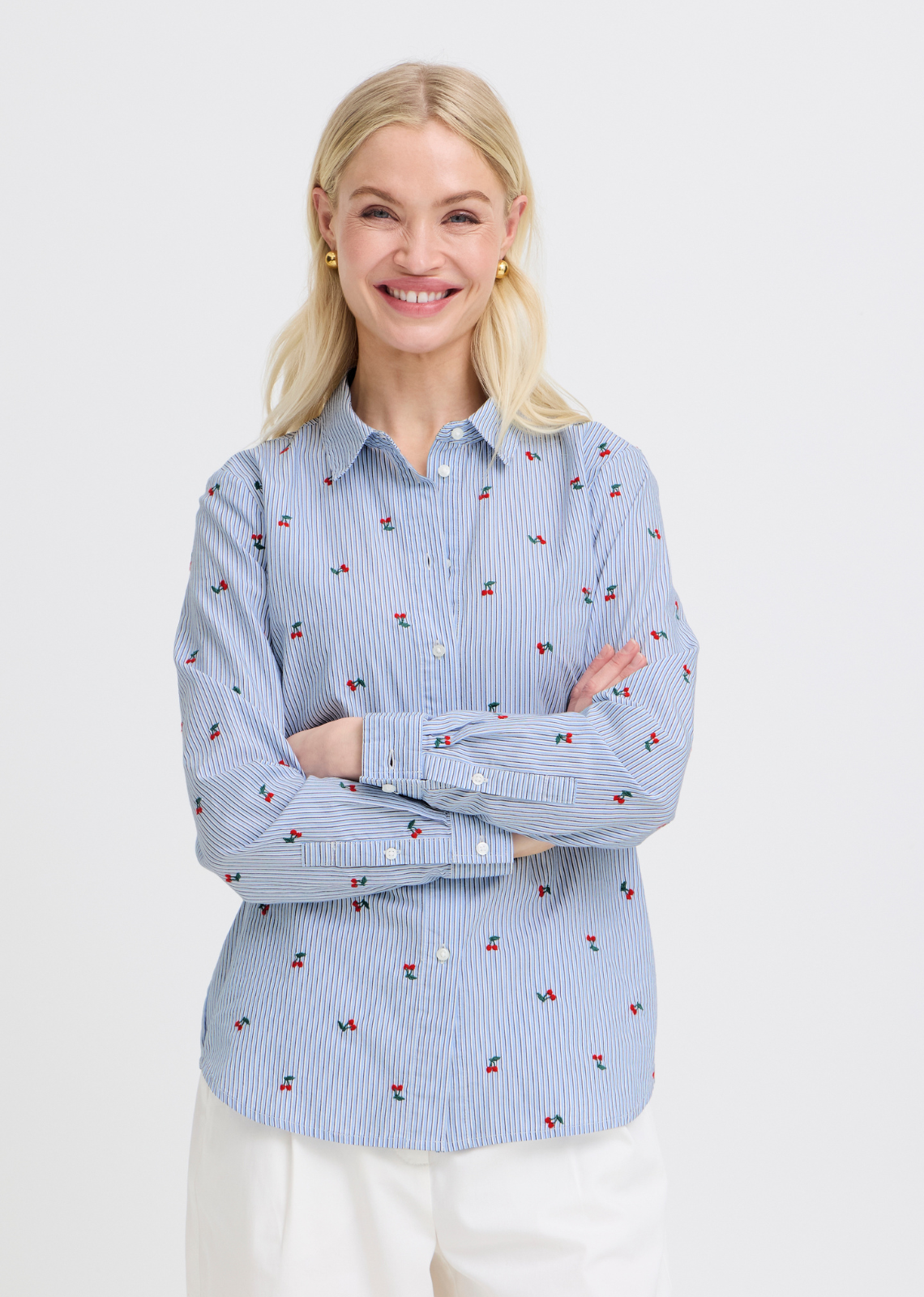 B.Young Byfenix Embroidered Shirt