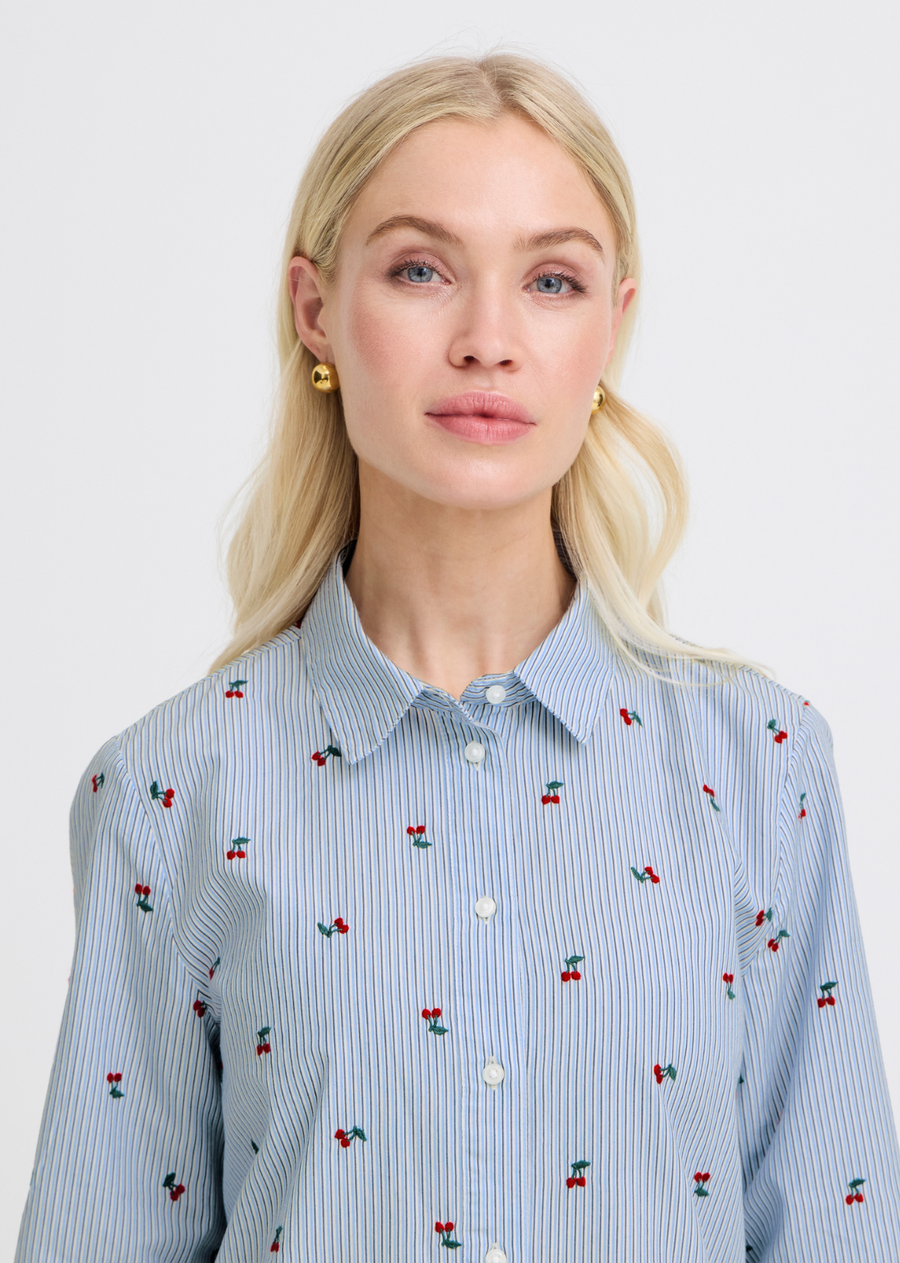 B.Young Byfenix Embroidered Shirt