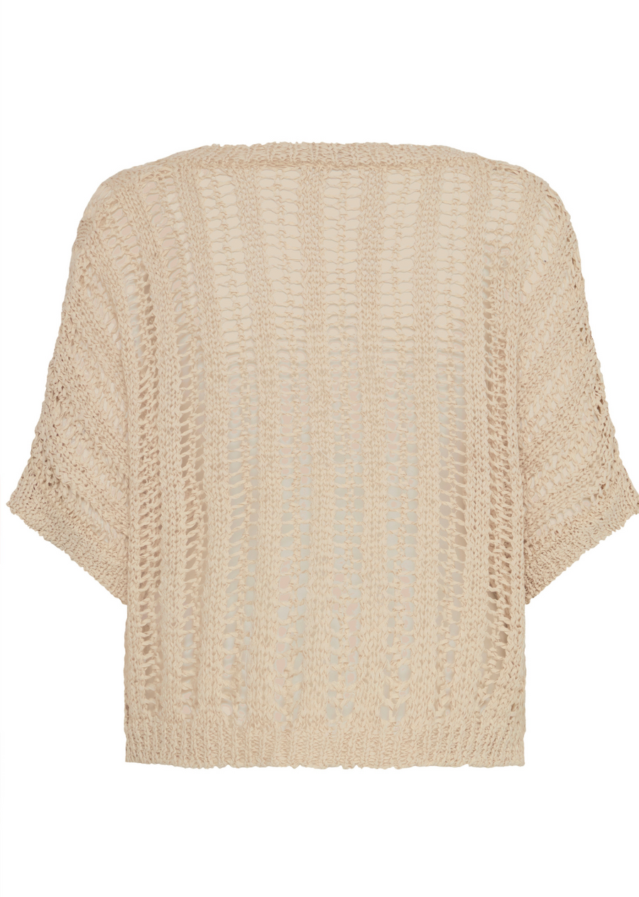 B.Young Knit V-Neck Sweater
