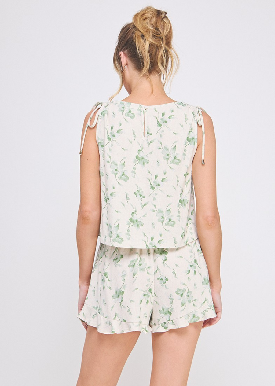 Britt Linen Blend Tank