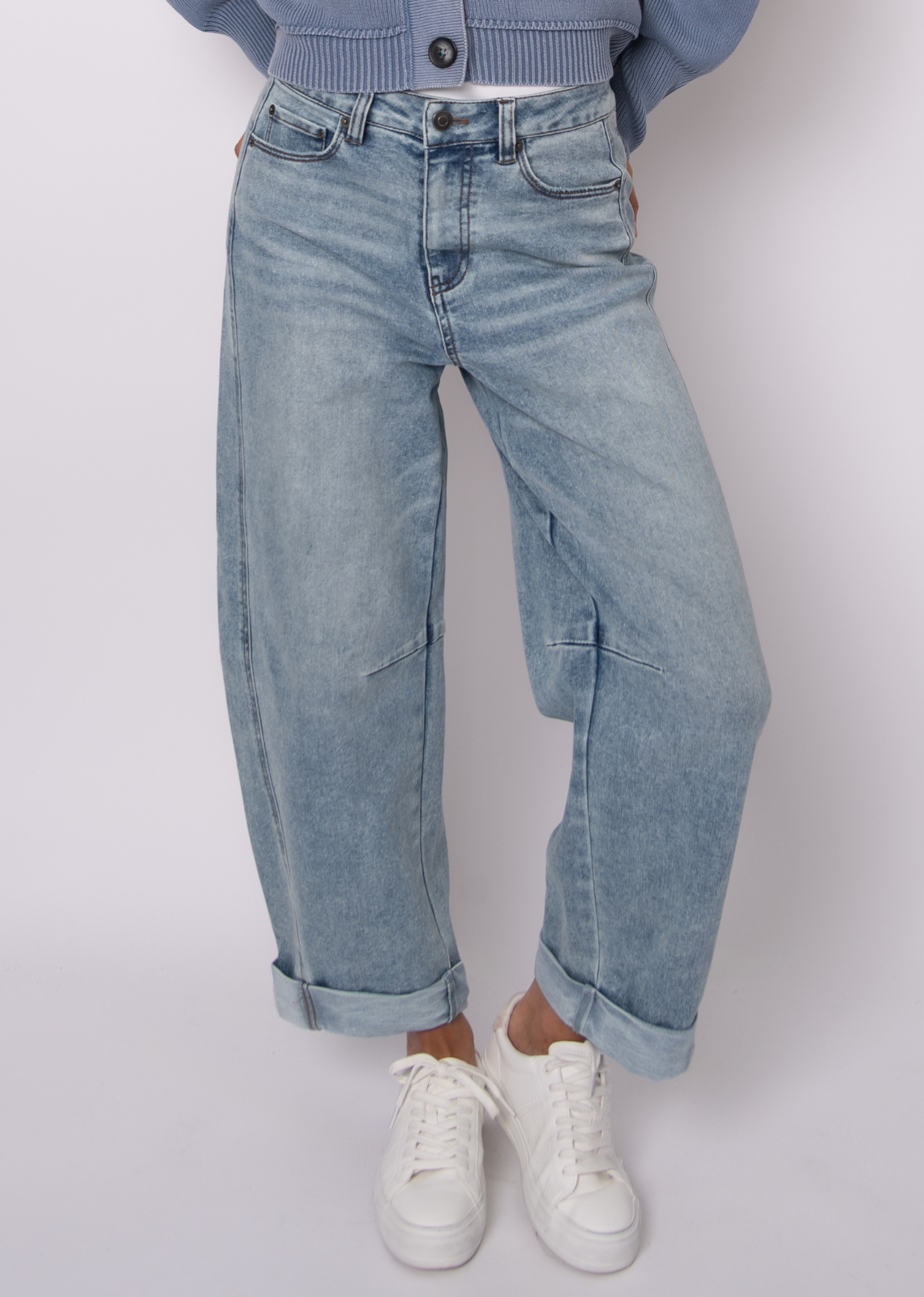 Brittney Stretch Denim - Light Wash