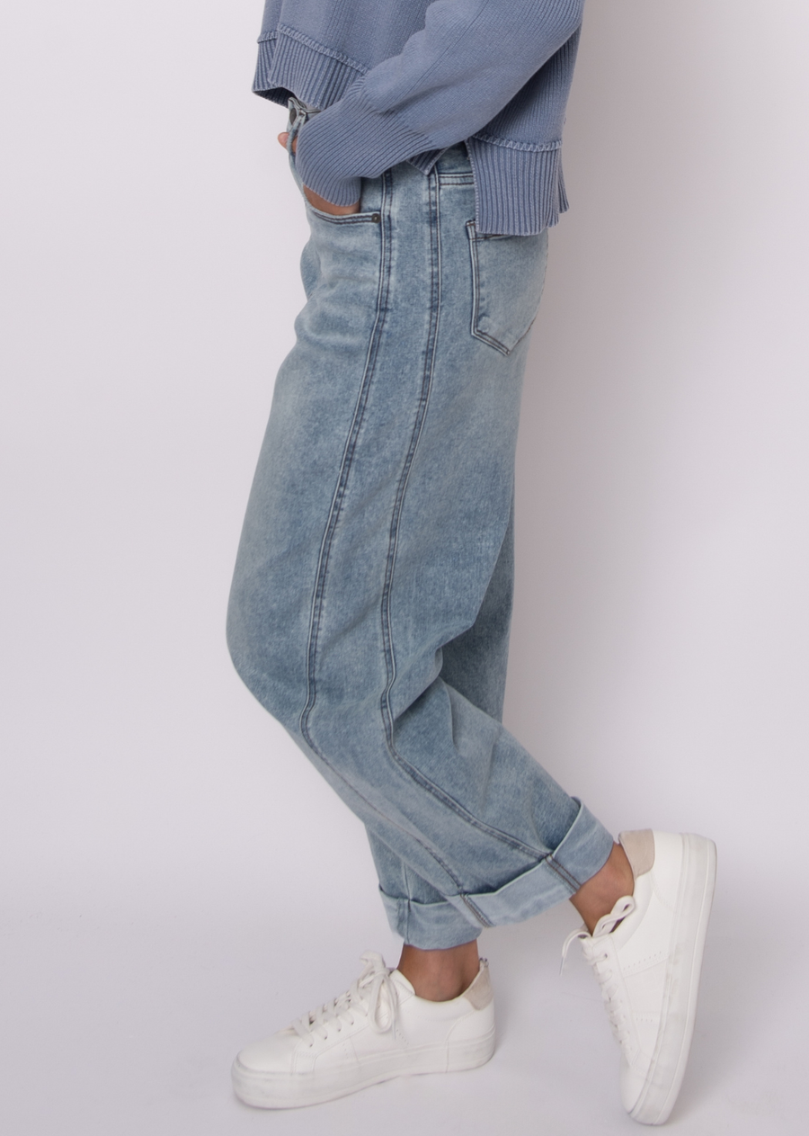 Brittney Stretch Denim - Light Wash