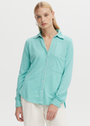 CHRLDR Amrat Whipstitch Top - Sea