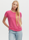 CHRLDR Ava Mock Layer T-Shirt - Cerise