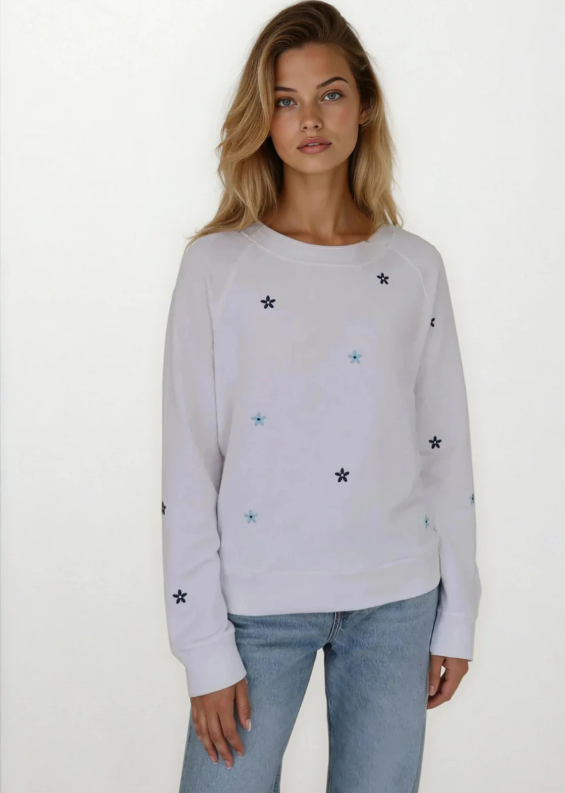 CHRLDR Daisy Daze Crewneck Sweater