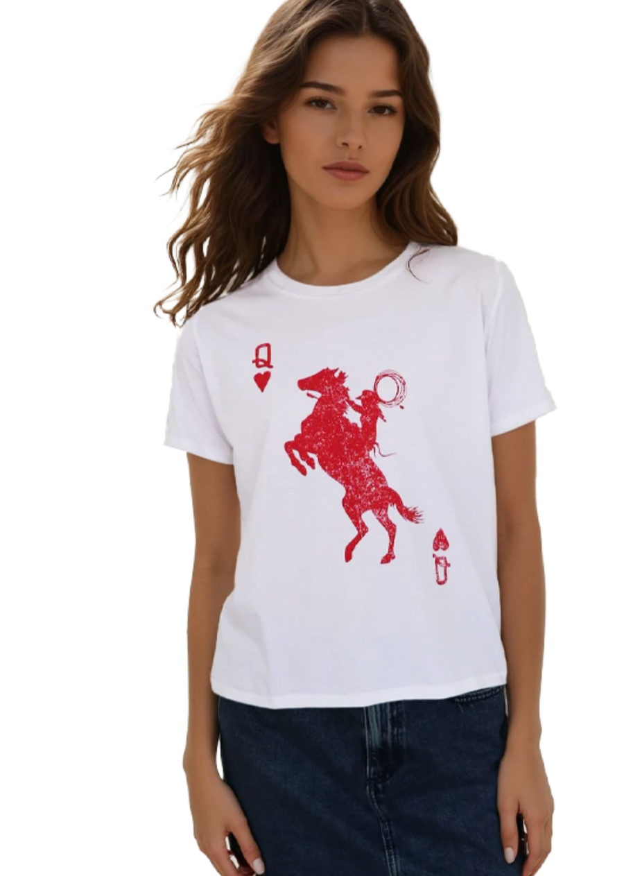 CHRLDR Rodeo Queen Perfect Tee