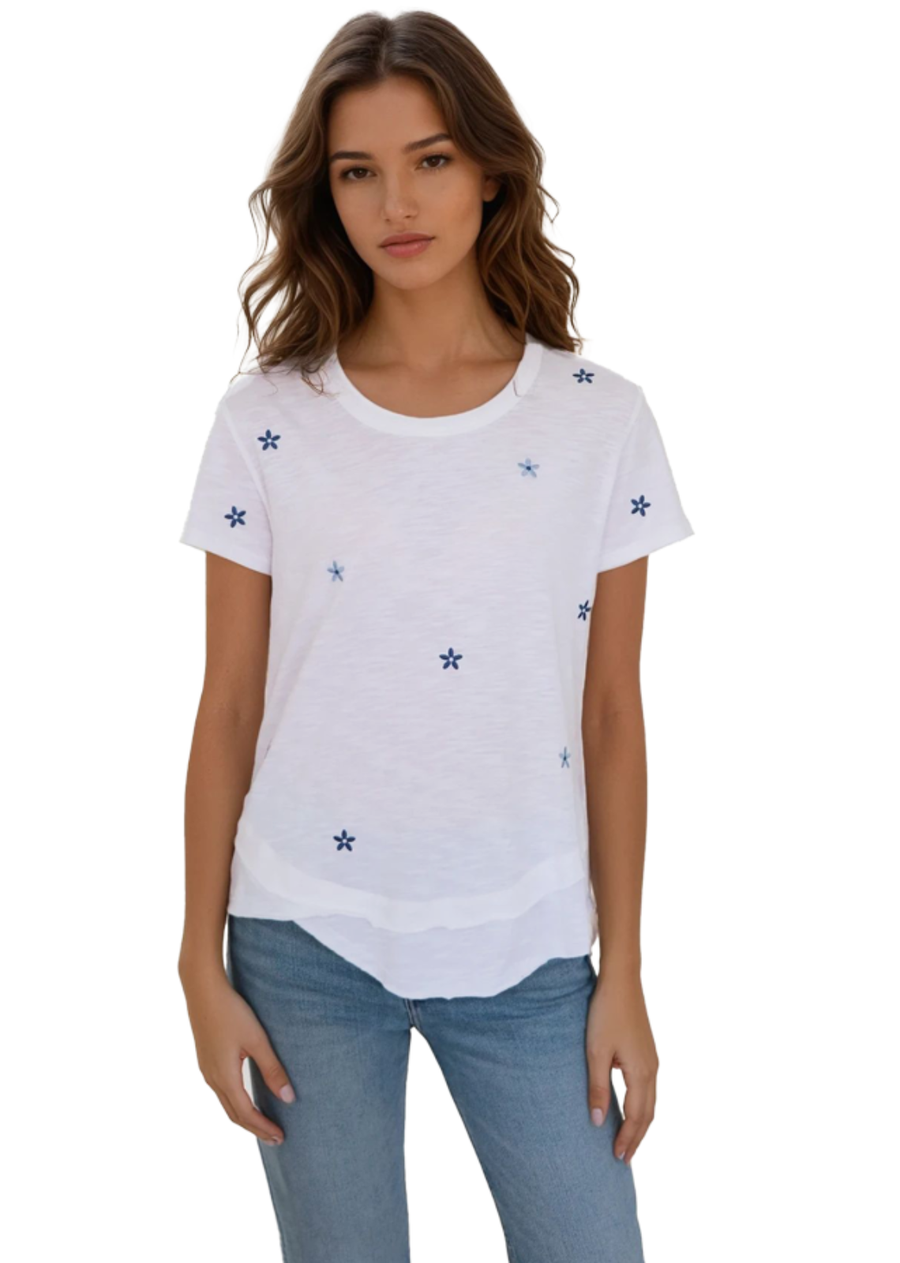 CHRLDR Daisy Ava Mck Layer Tee