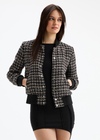 CHRLDR Dinara- Boucle Varsity Jacket