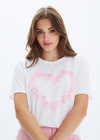 CHRLDR Heart Petals Wide T-Shirt