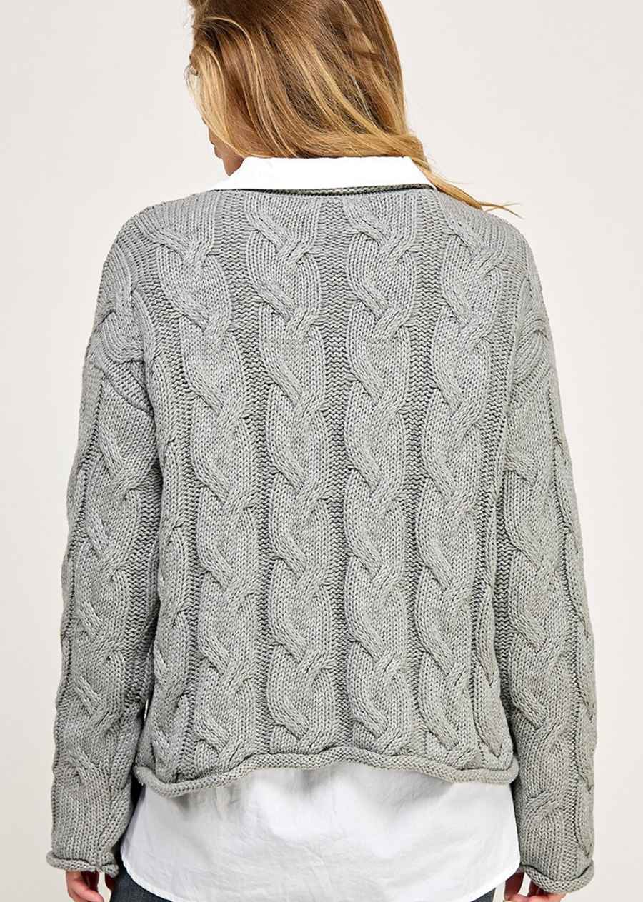 Cassie Cable Knit Sweater