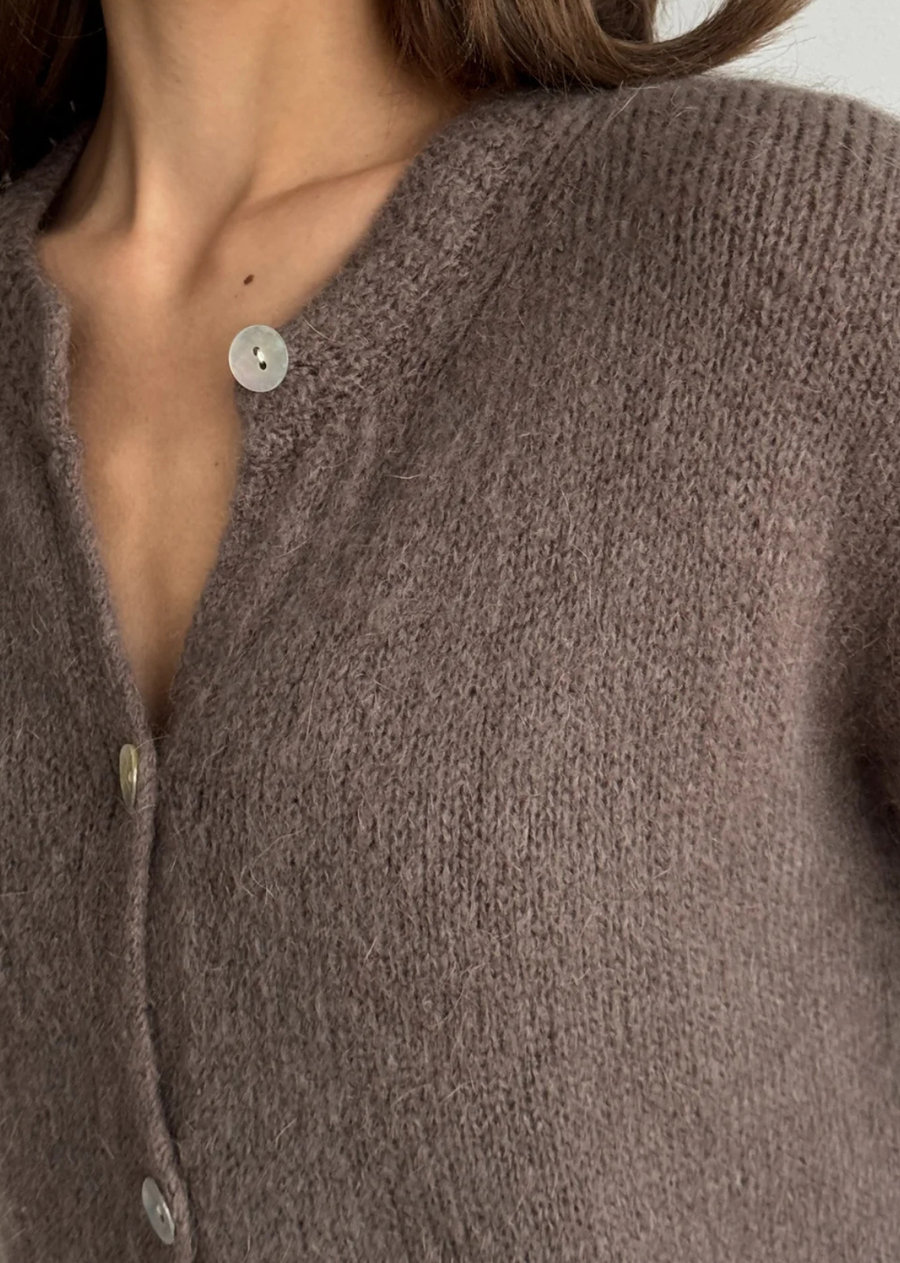 Charli Reyna Cardigan - Taupe