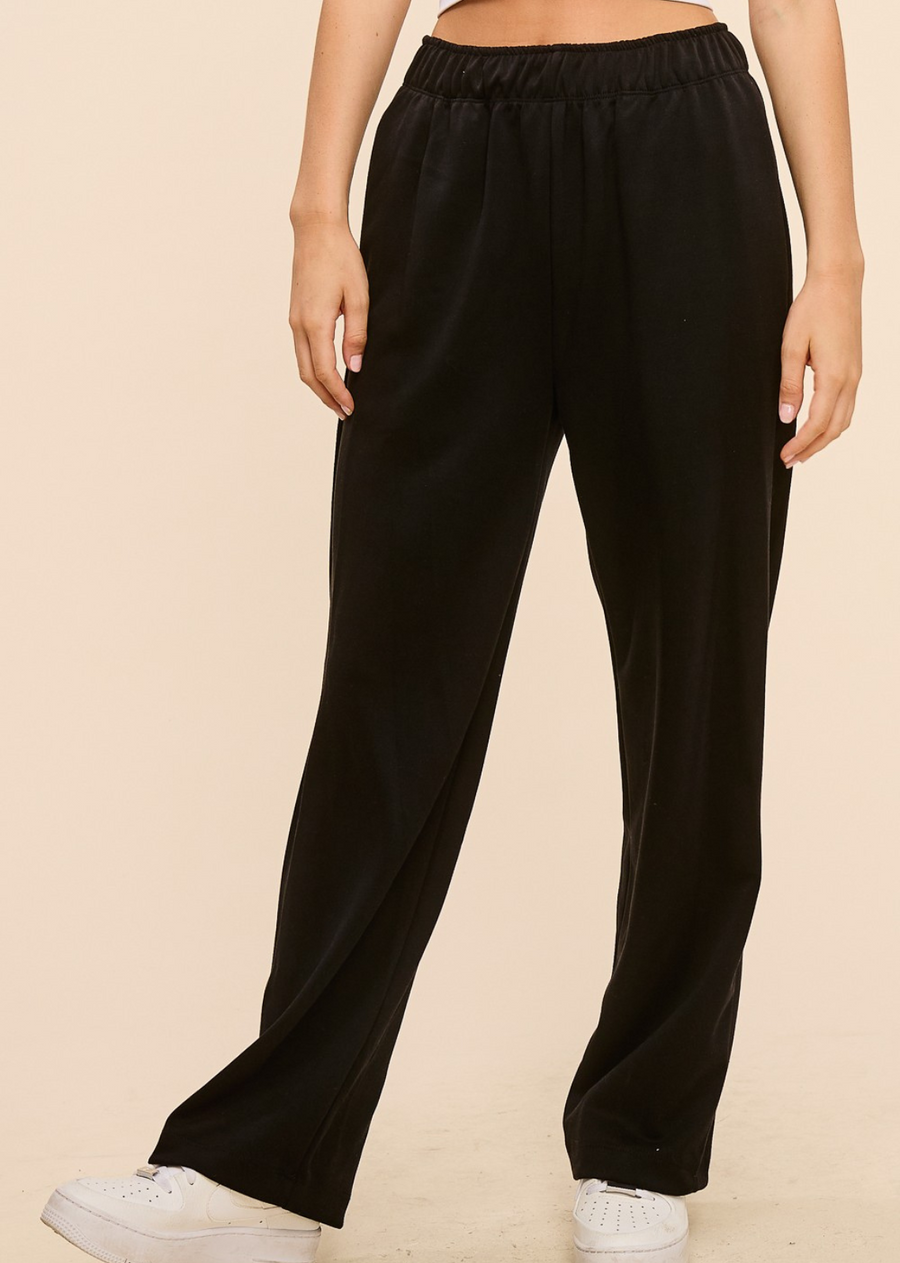 Charlotte Avery Elastic Waist Scuba Pant