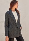 Checks Out Boyfriend Blazer