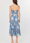 Coastal Patchwork Printed Dress