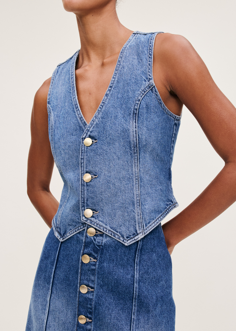 DL1961 Denim Vest - Wythe