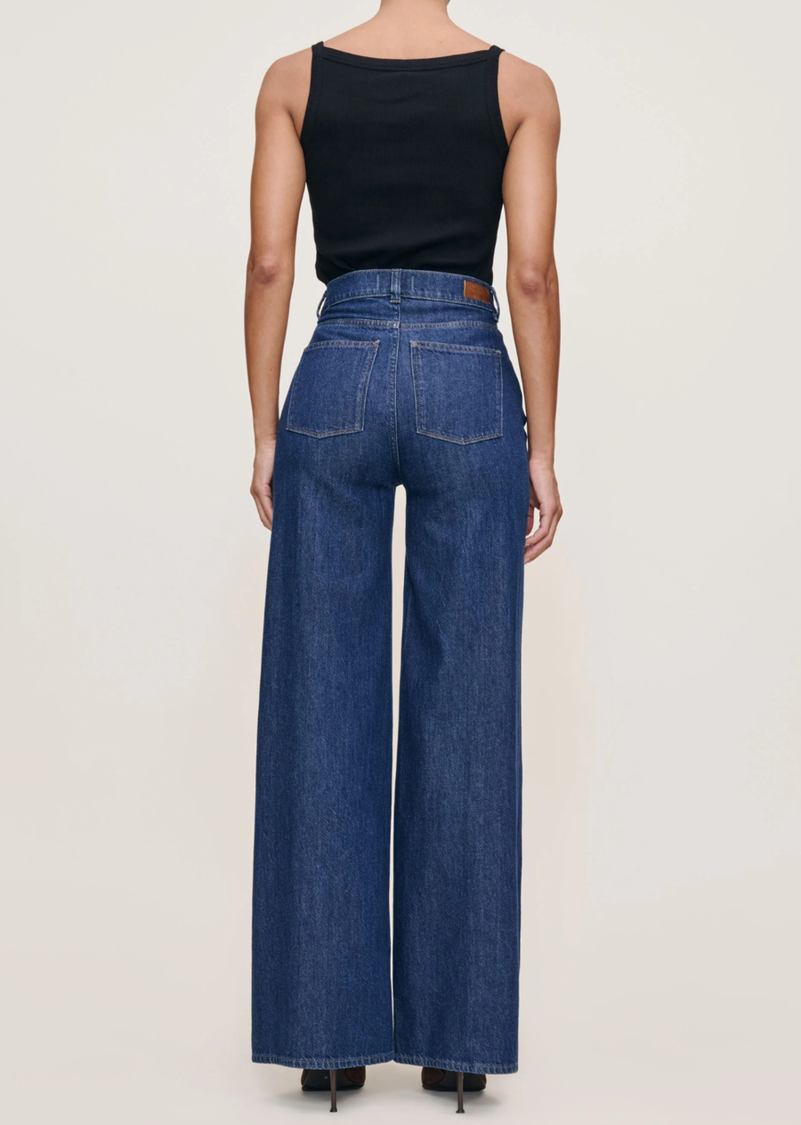 DL1961 Hepburn Wide Leg Jean - Inkwell