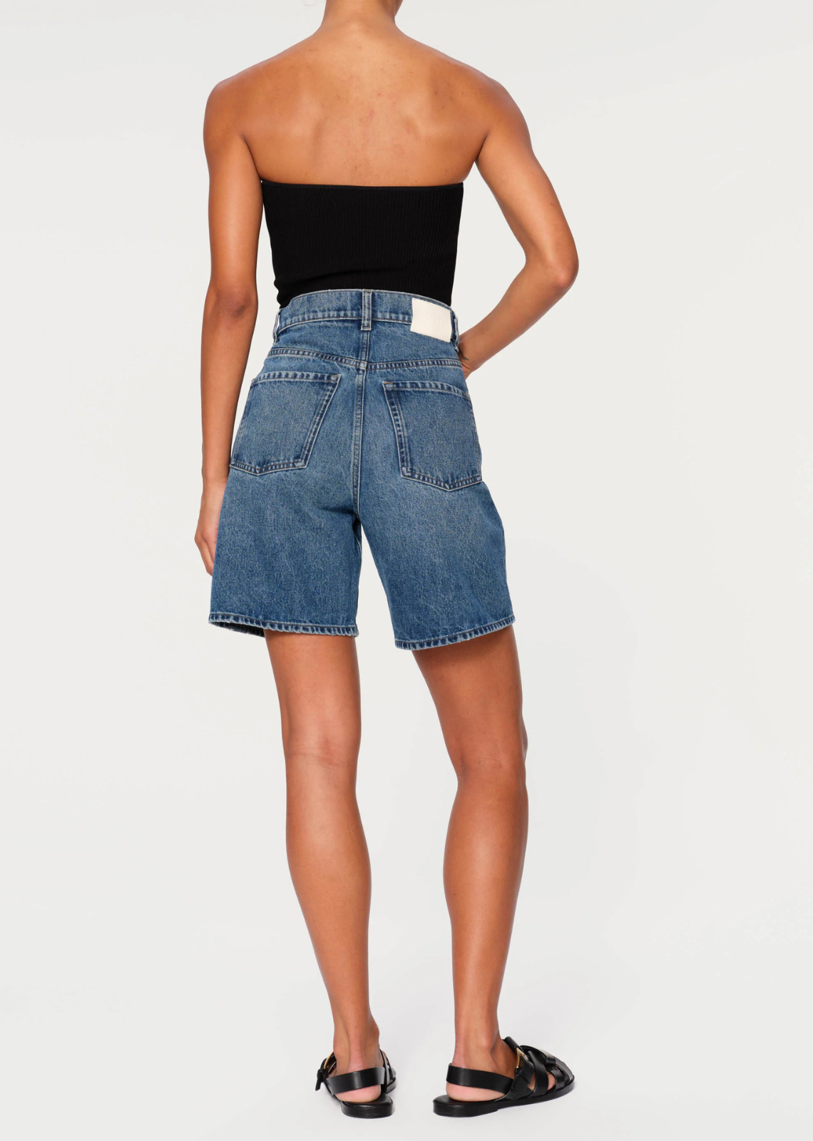 DL1961 Taylor High Rise Short - North Lake