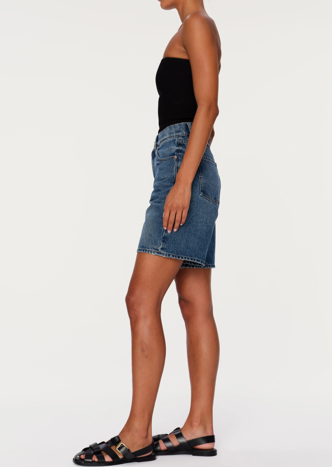 DL1961 Taylor High Rise Short - North Lake