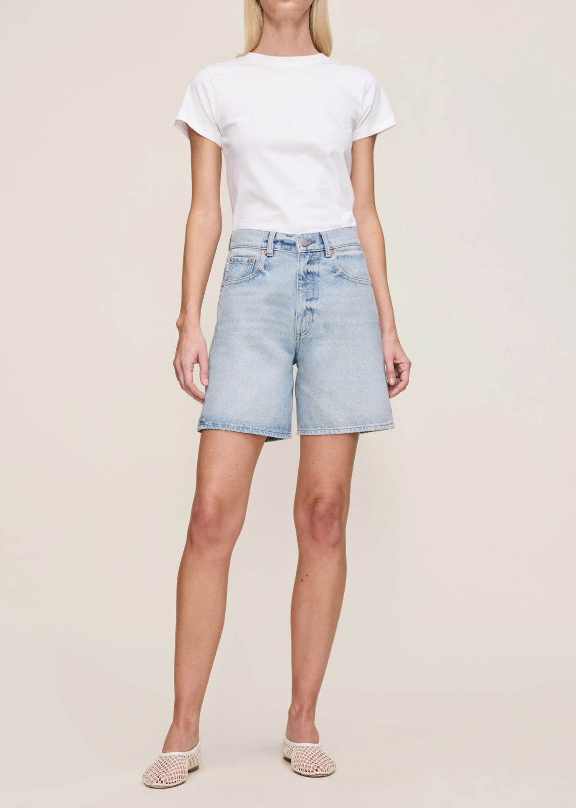 DL1961 Taylor High Rise Short - Vintage Light