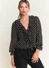 Daisy Tie Front Top