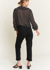 Daisy Tie Front Top