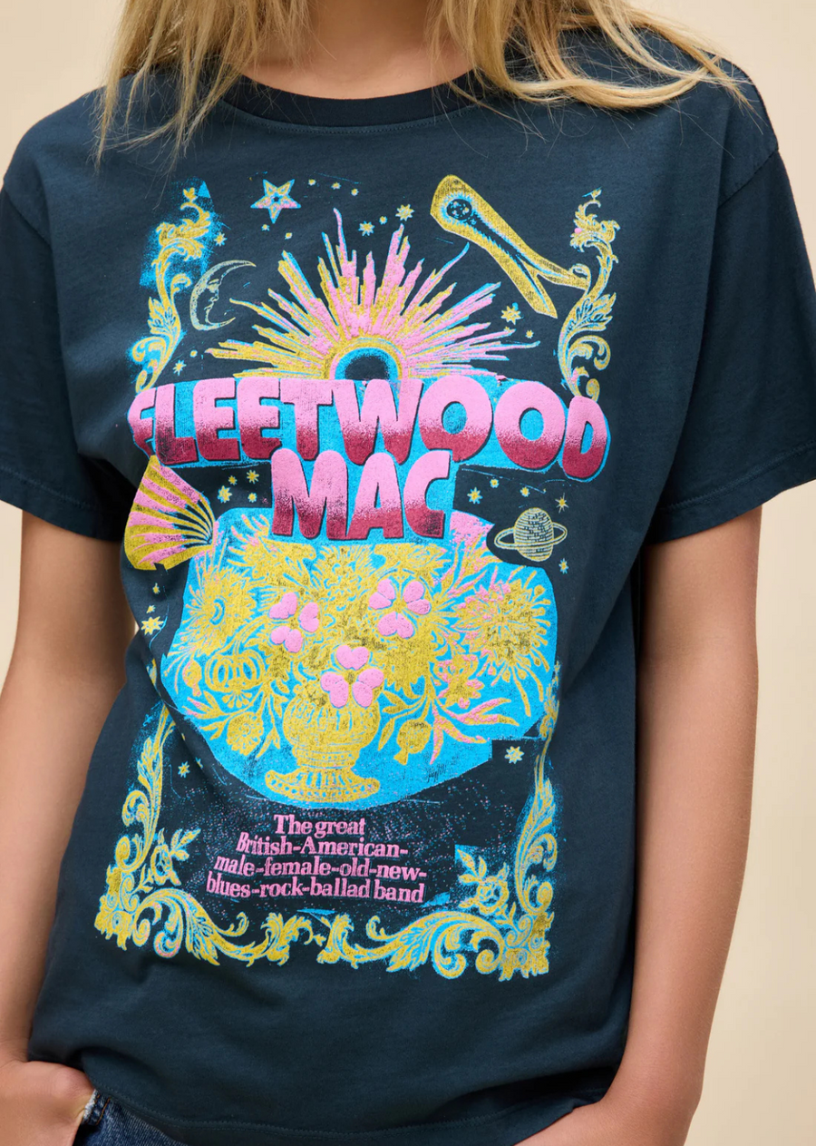 DayDreamer Fleetwood Mac Celestial Boyfriend Tee