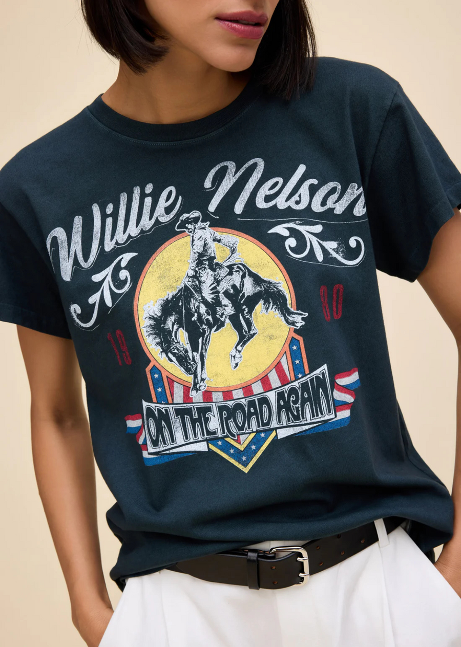 DayDreamer Willie Nelson 1980 Cowboy Tour Tee