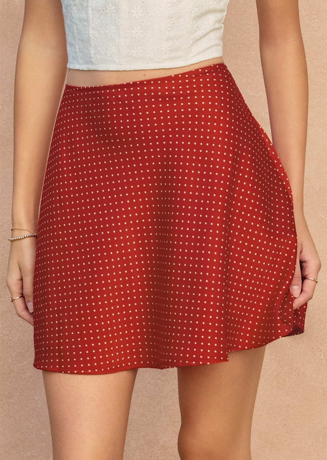 Dot Darling Mini Skirt