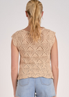 Elan Sweater Cap Sleeve Crochet