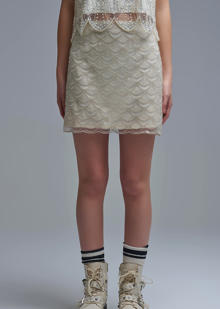 Emma Sequin Skirt