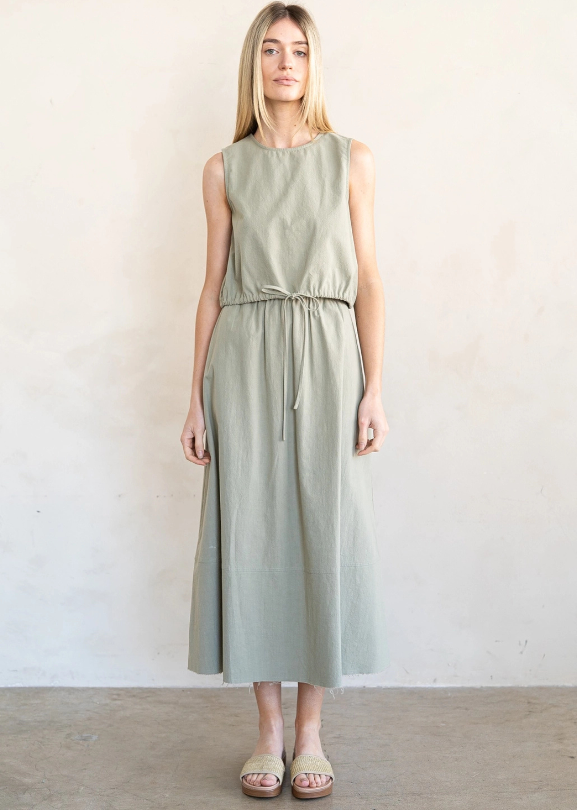 Fable Adjustable Tie Crop Top