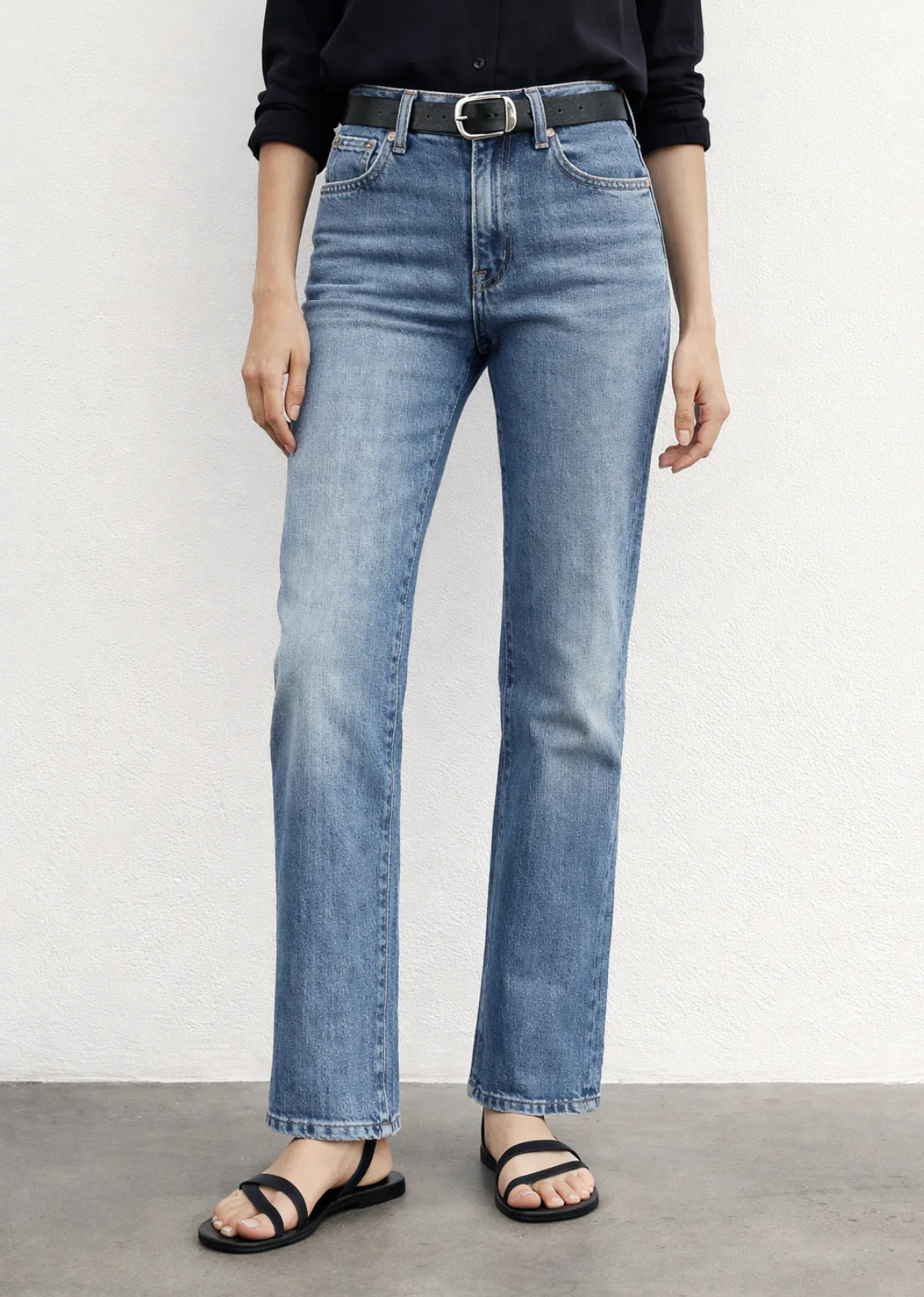 Fidelity Cali High Rise Straight Leg