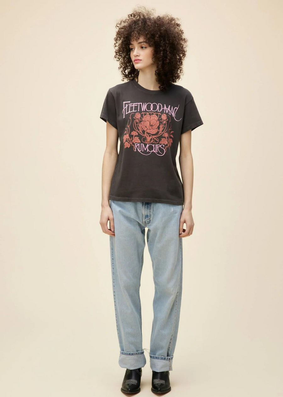 DayDreamer LA Fleetwood Mac Floral Tour Tee