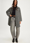 Free People Get Around Houndstooth Jacket