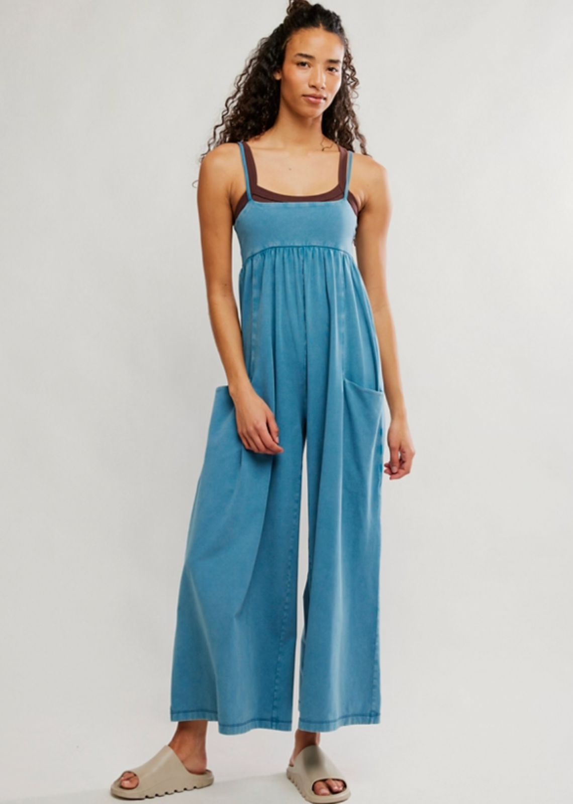 Free People Hot Shot Strappy Onesie - Ripide