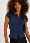 Free People Most Wanted Cardi - Navy
