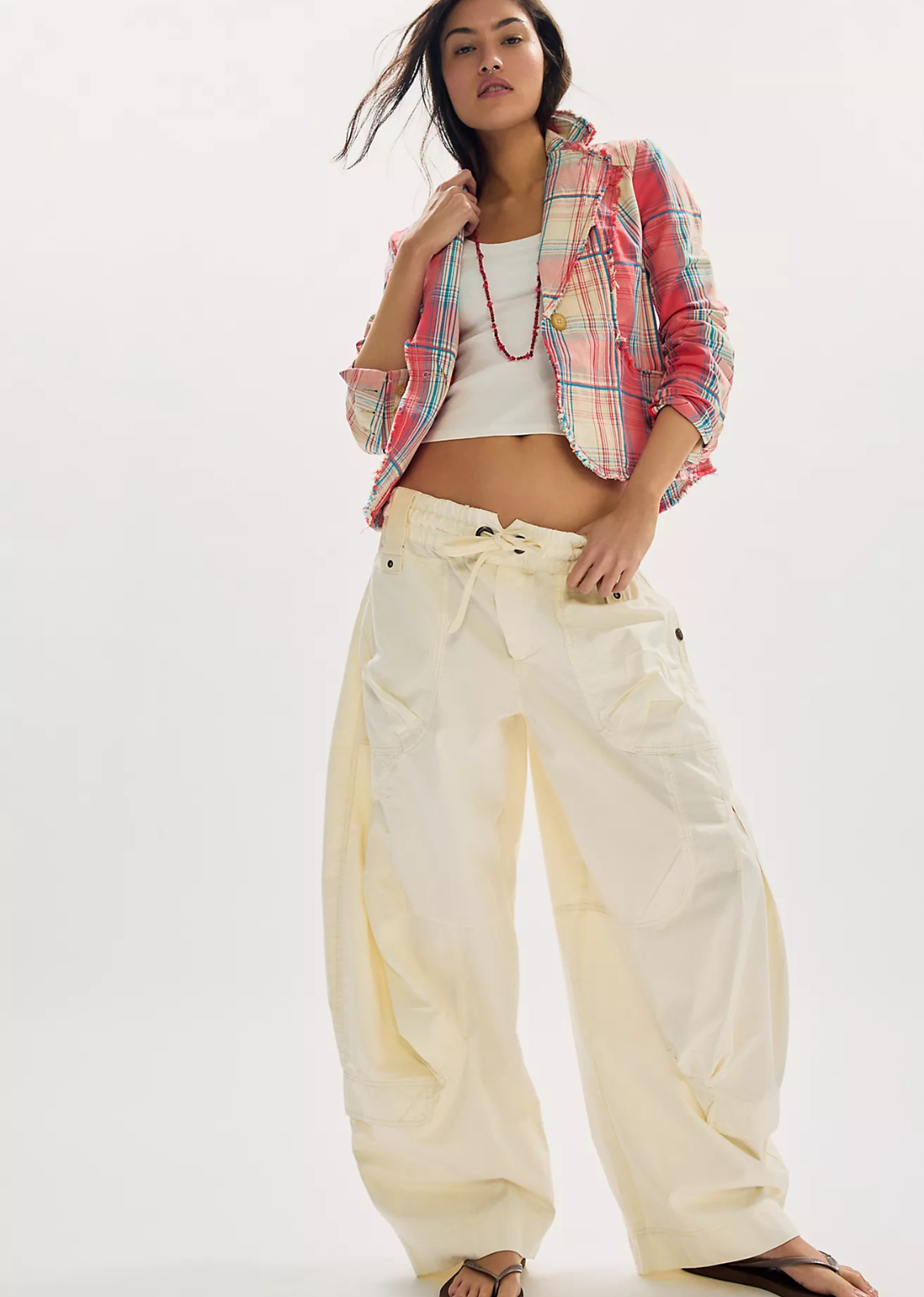 Free People Onset Parachute Pant - Tofu