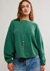 Free People Total Eclipse Top - Pine Forest