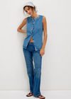 Free People Amiee Denim Vest