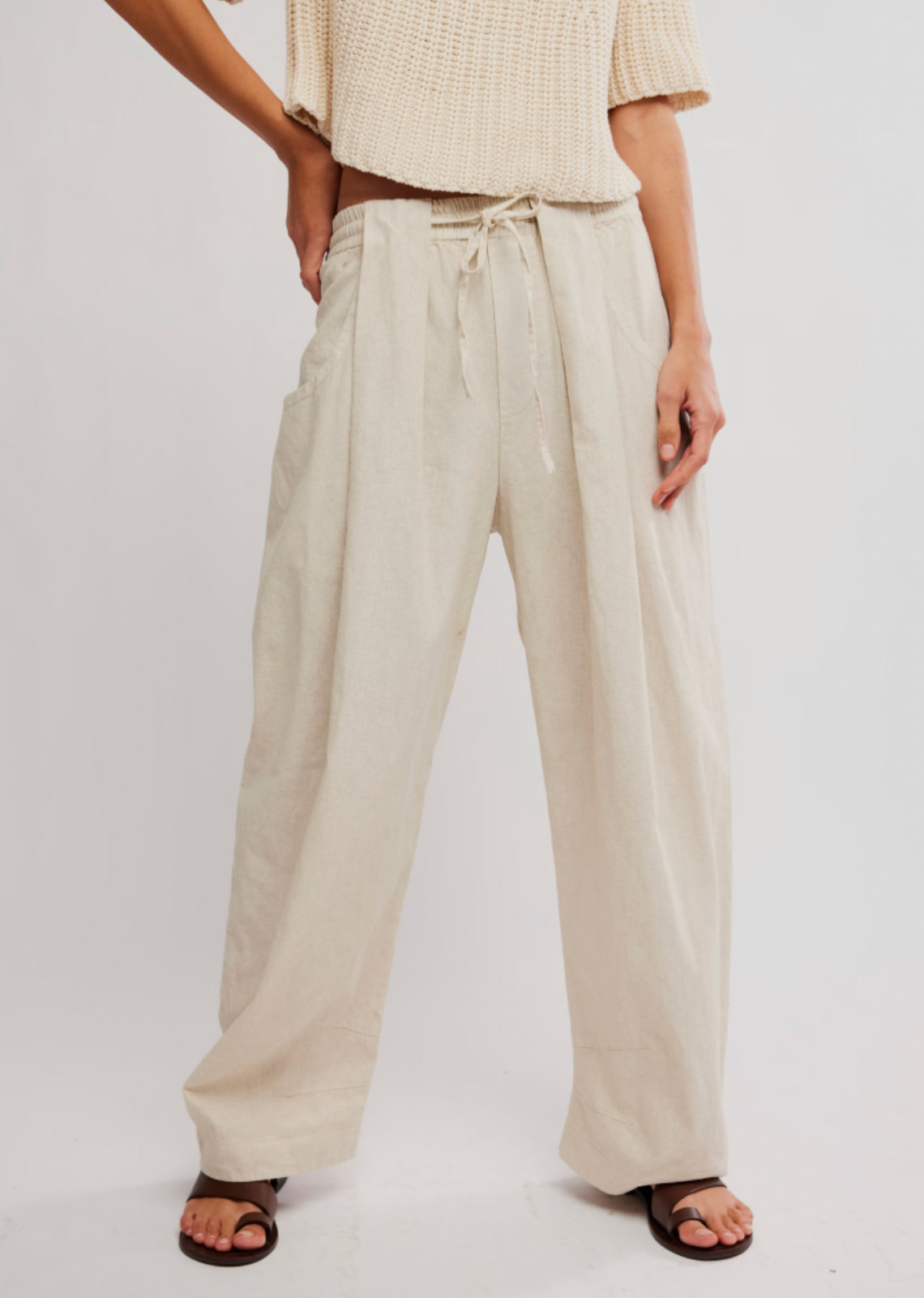 Free People Chambers Laid Back Pull on Pant