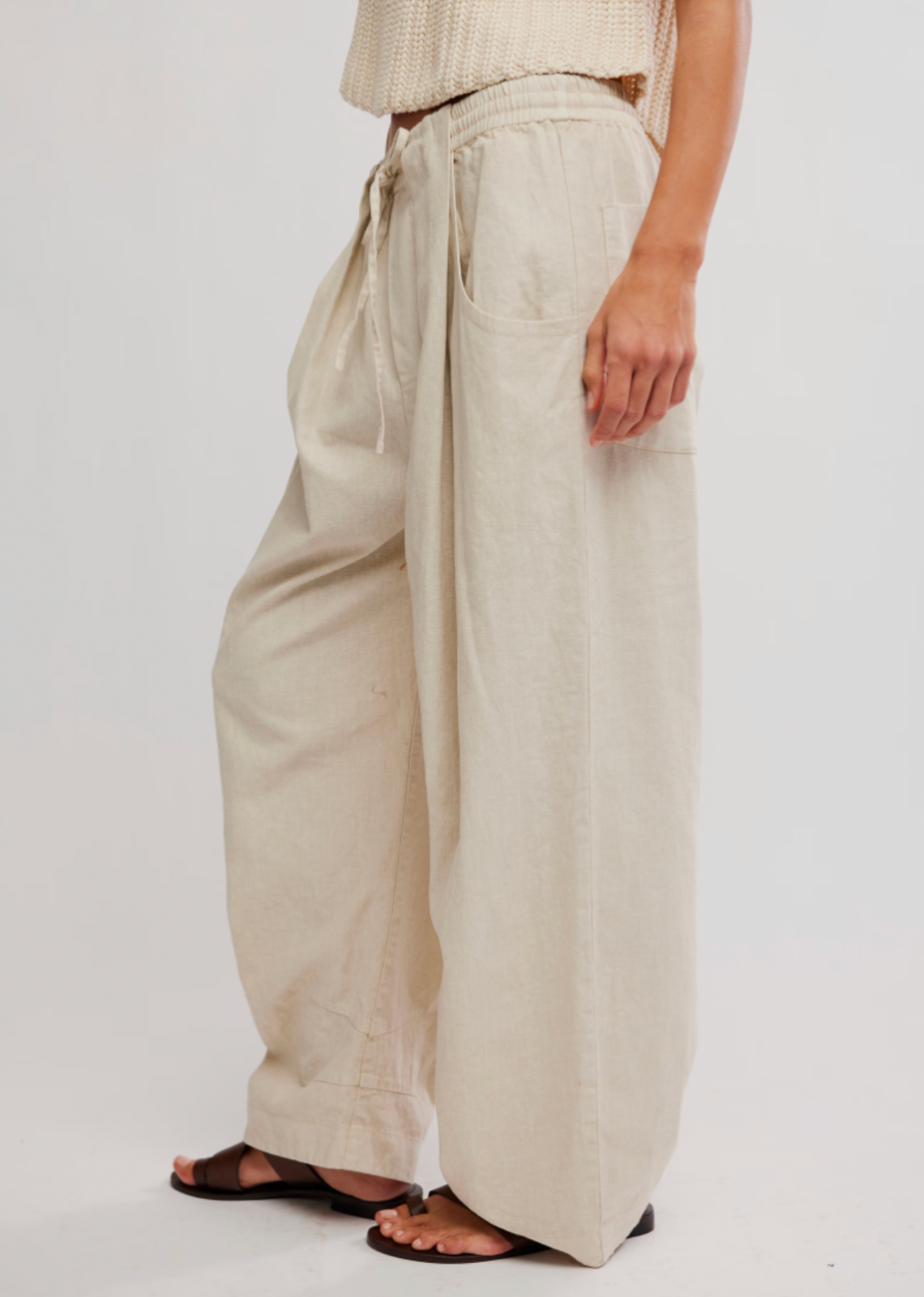 Free People Chambers Laid Back Pull on Pant