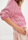 Free People Frankie Knit Sweater - Gumdrop