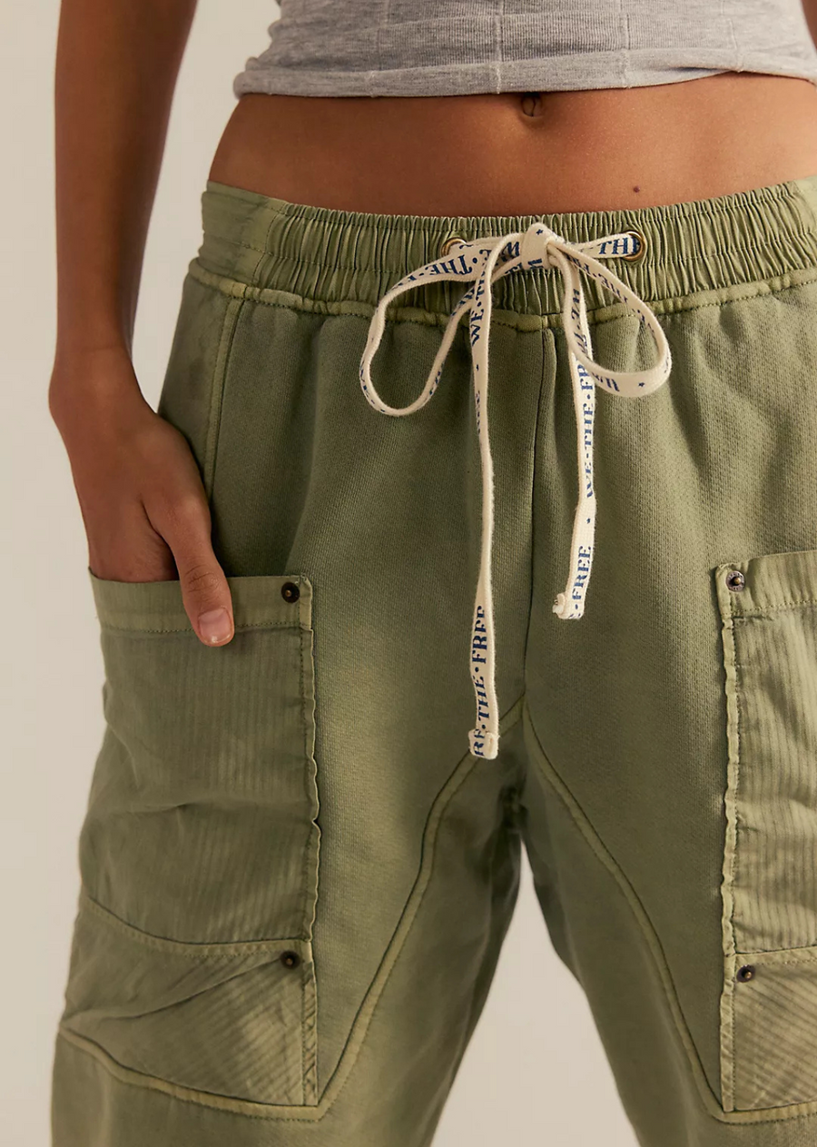 Free People Jet Set Knit Pull On Pant