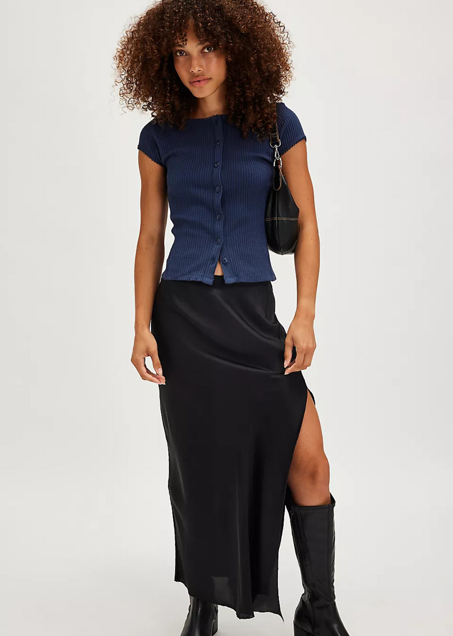 Free People Most Wanted Cardi - Navy