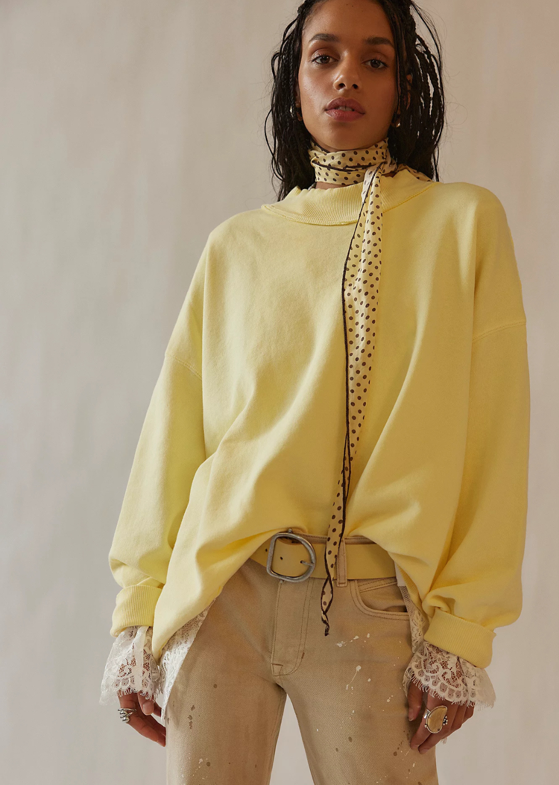 Free People Palm Springs Turtle - Banana Cream