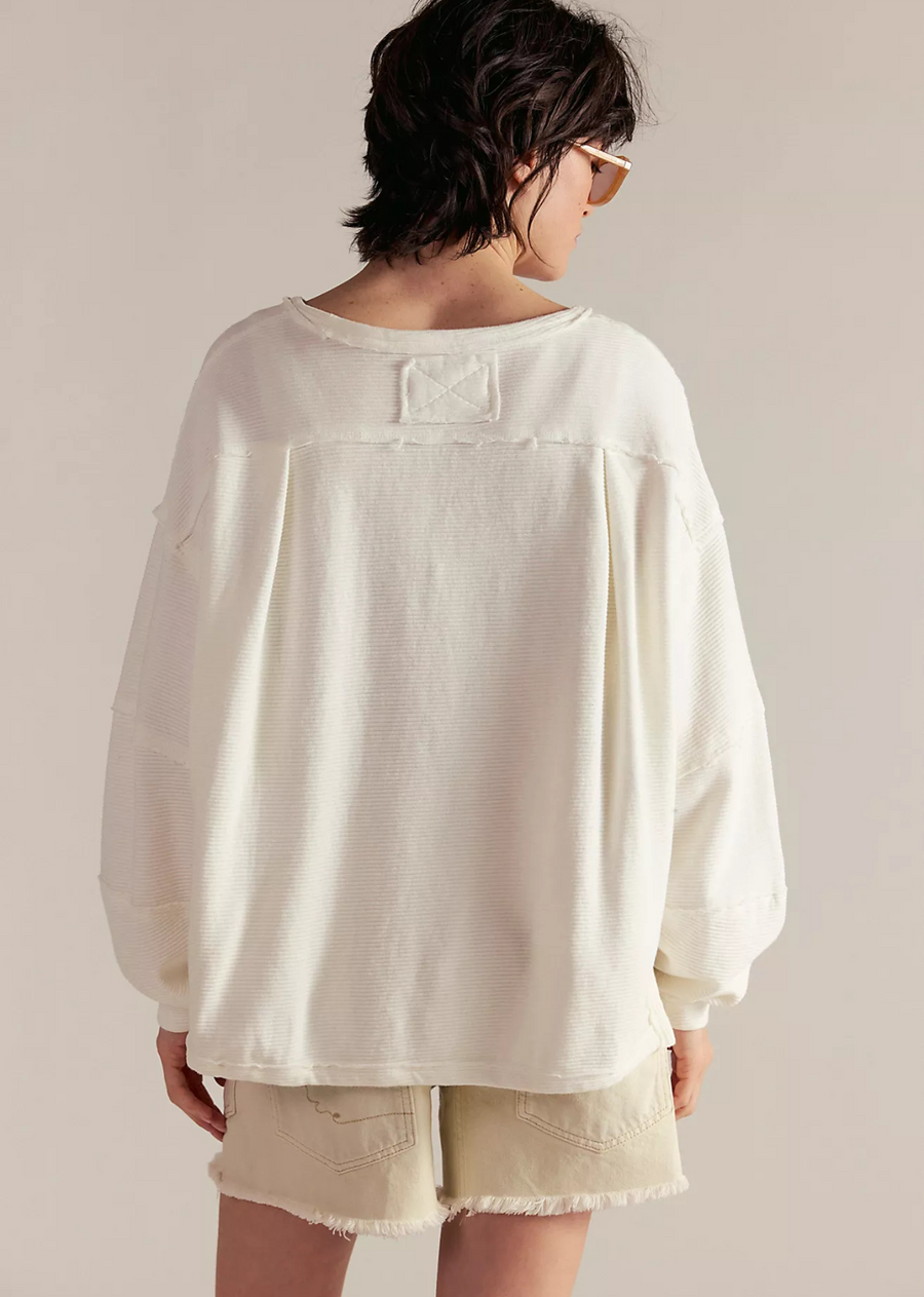 Free People Total Eclipse Tee - Ivory