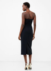 French Connection Echo Crepe Strapless Dress